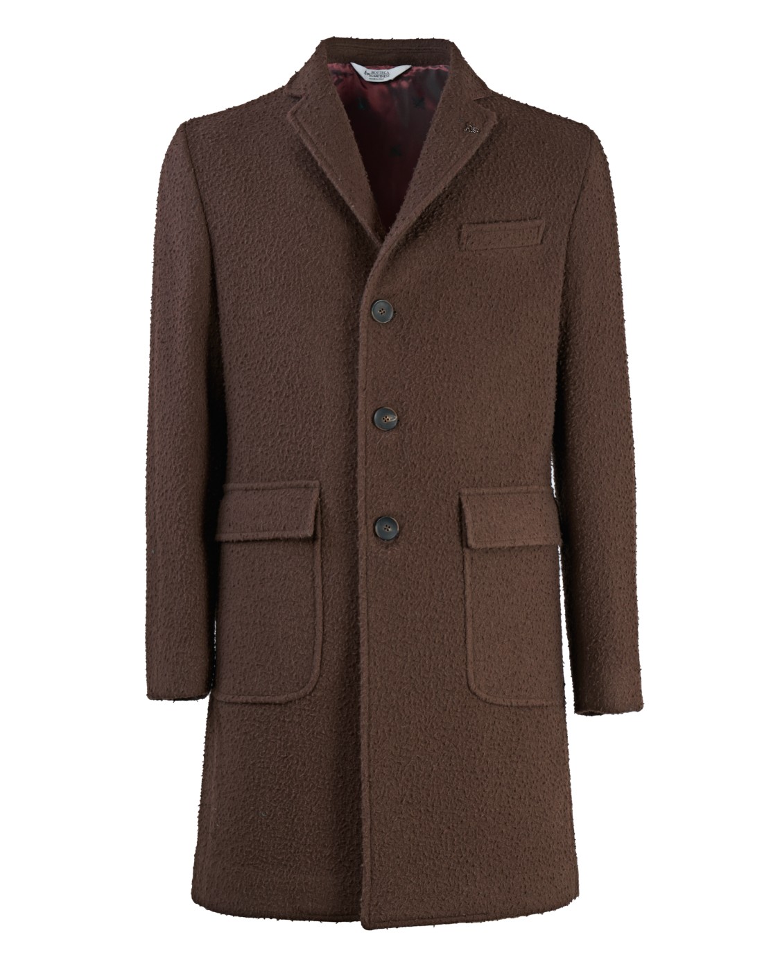 shop BOTTEGA MARTINESE Saldi Cappotto: Bottega Martinese cappotto "Milano" in lana.
Revers.
Maniche lunghe.
Chiusura monopetto con bottoni.
Tasche applicate.
Martingala.
Vestibilità regolare.
Composizione: 100% Lana.
Fabbricato in Italia.. MILANO 1800-3 number 3339371